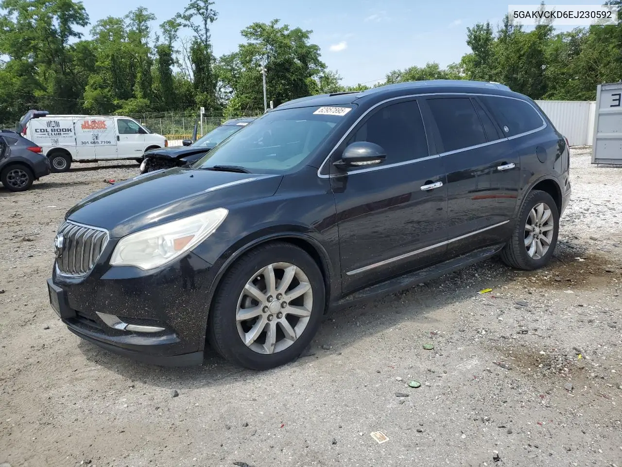 2014 Buick Enclave VIN: 5GAKVCKD6EJ230592 Lot: 62957895