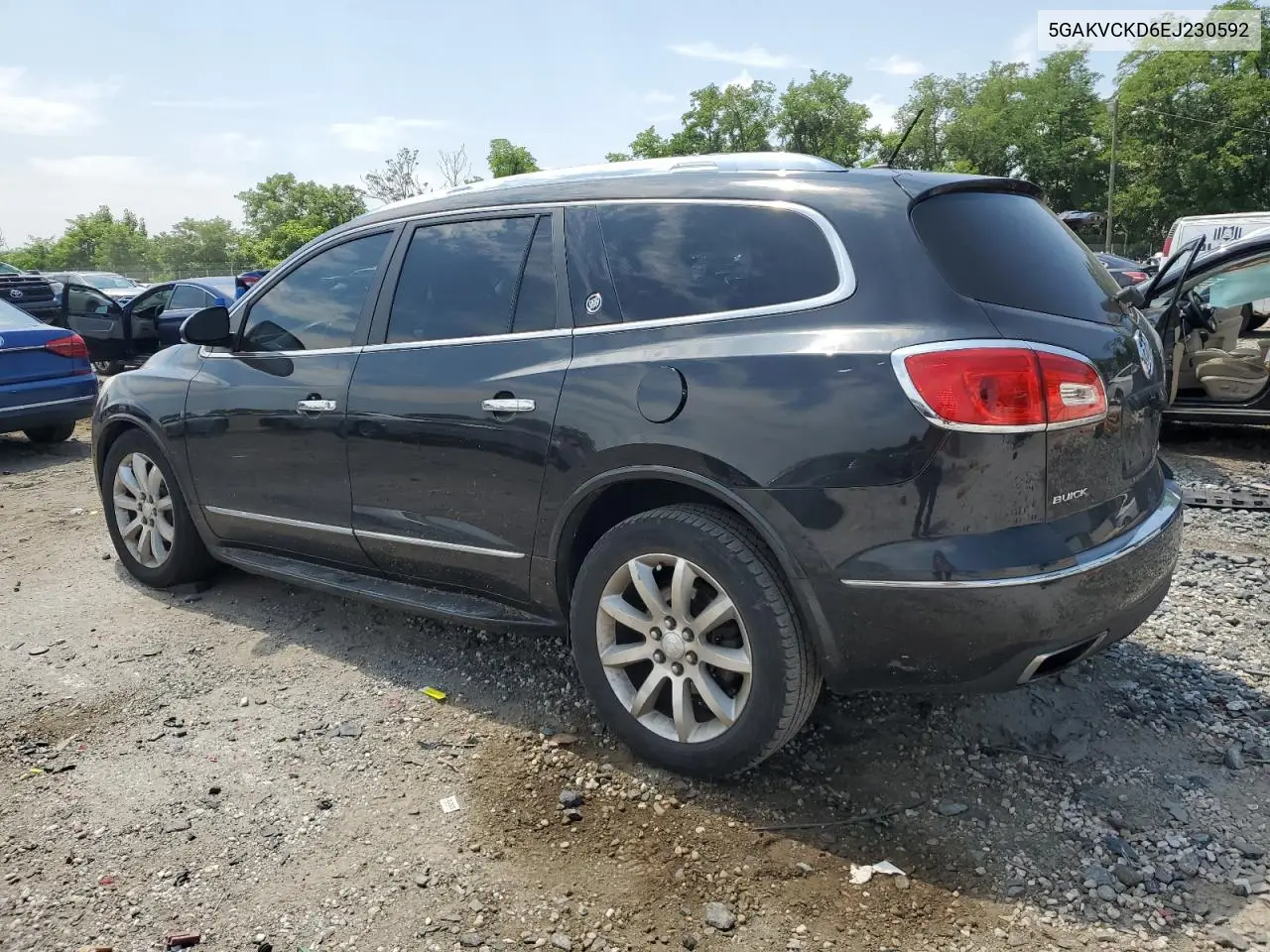 2014 Buick Enclave VIN: 5GAKVCKD6EJ230592 Lot: 62957895