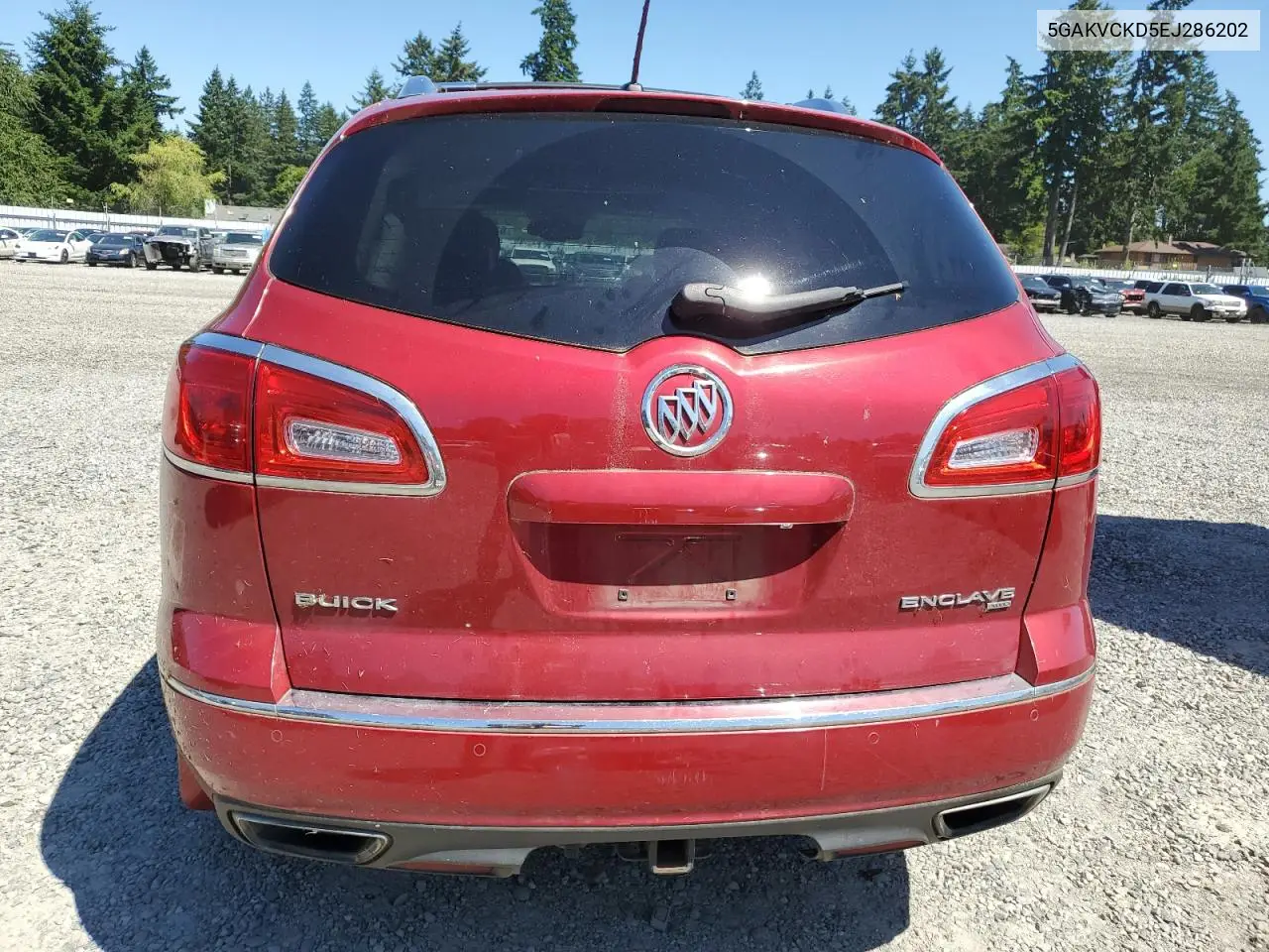 2014 Buick Enclave VIN: 5GAKVCKD5EJ286202 Lot: 63105395