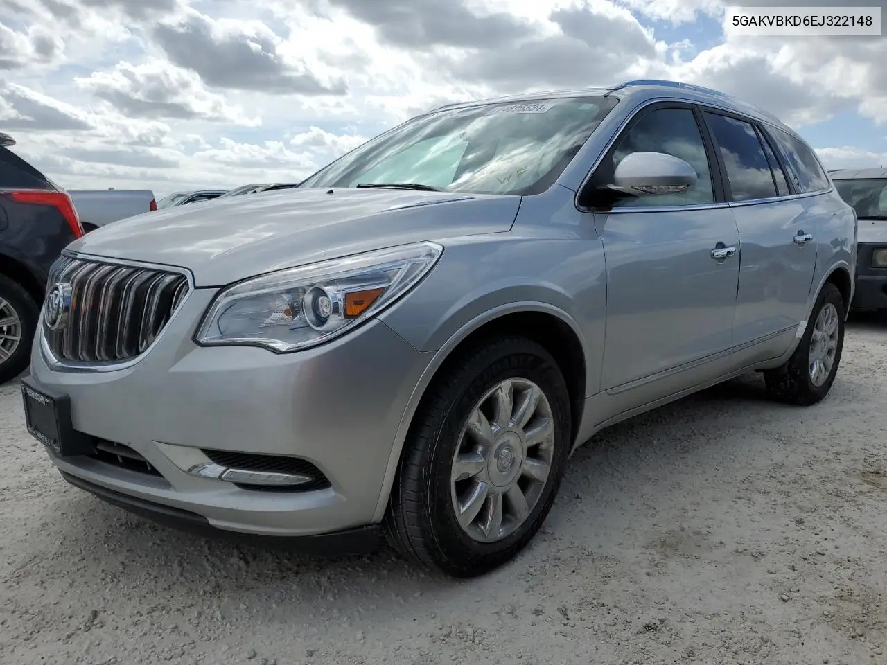 2014 Buick Enclave VIN: 5GAKVBKD6EJ322148 Lot: 74896334