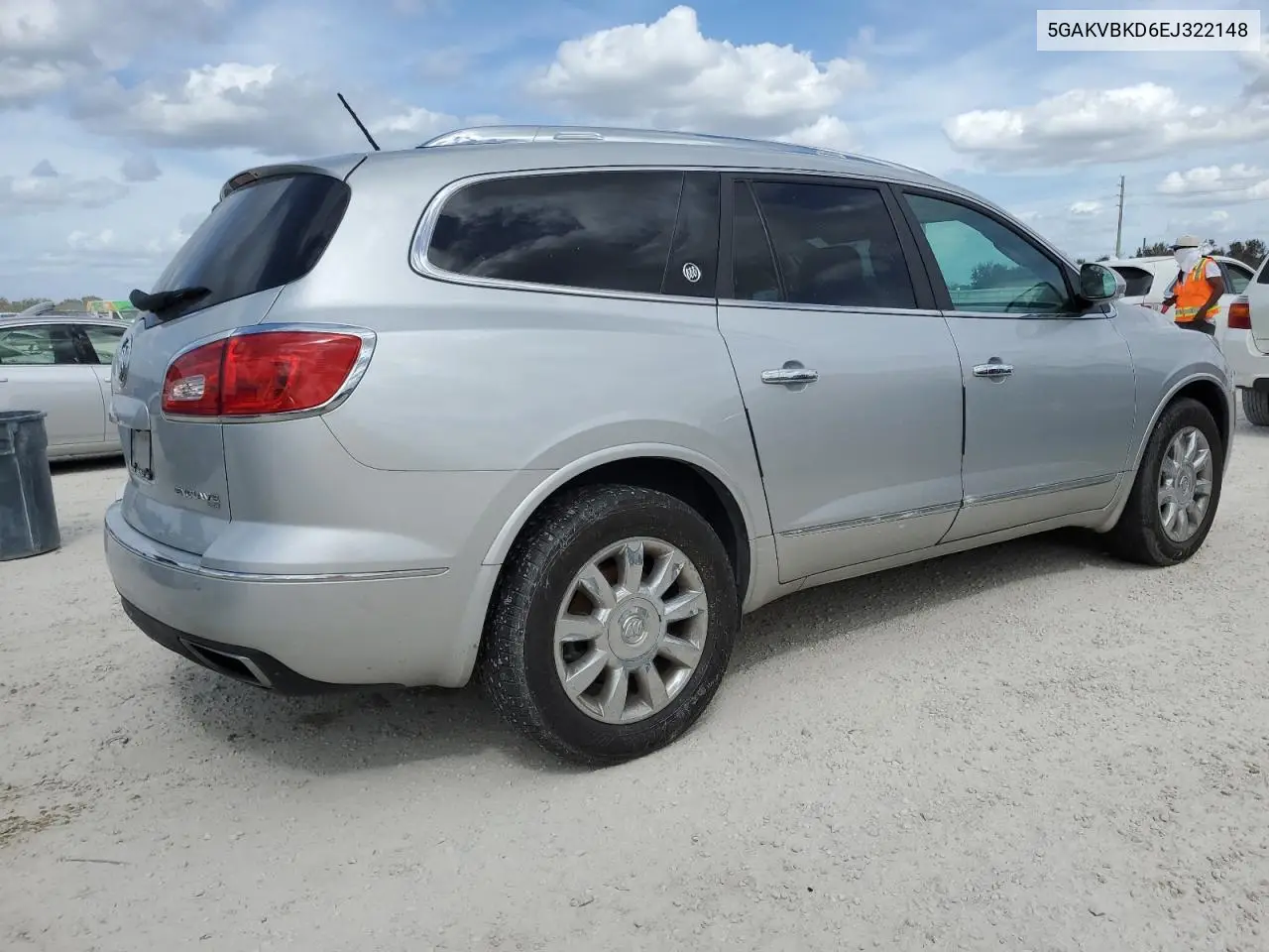 2014 Buick Enclave VIN: 5GAKVBKD6EJ322148 Lot: 74896334