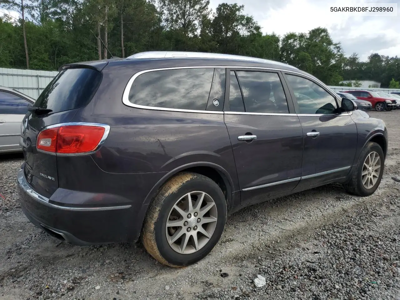 2015 Buick Enclave VIN: 5GAKRBKD8FJ298960 Lot: 55065215