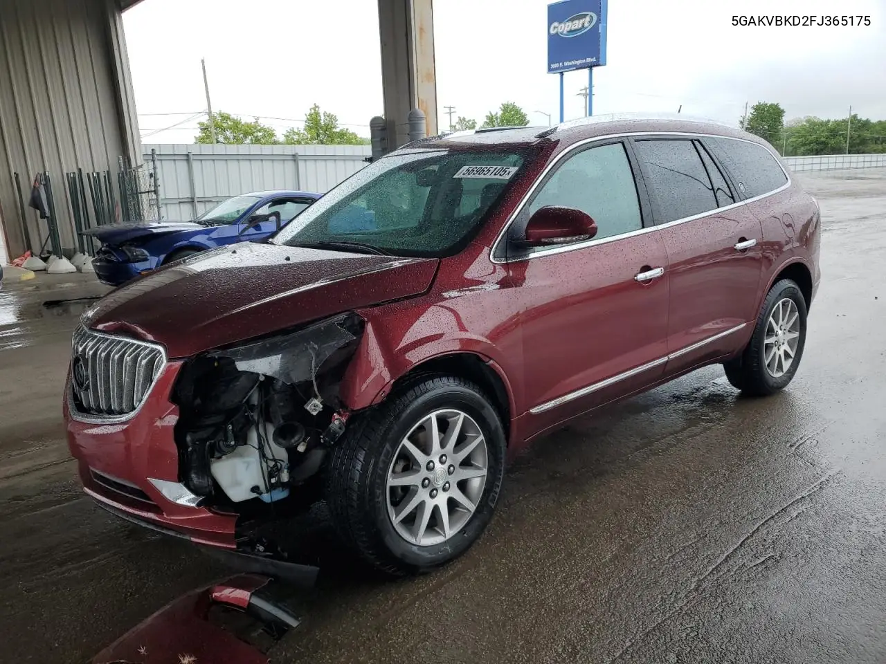 2015 Buick Enclave VIN: 5GAKVBKD2FJ365175 Lot: 56965105