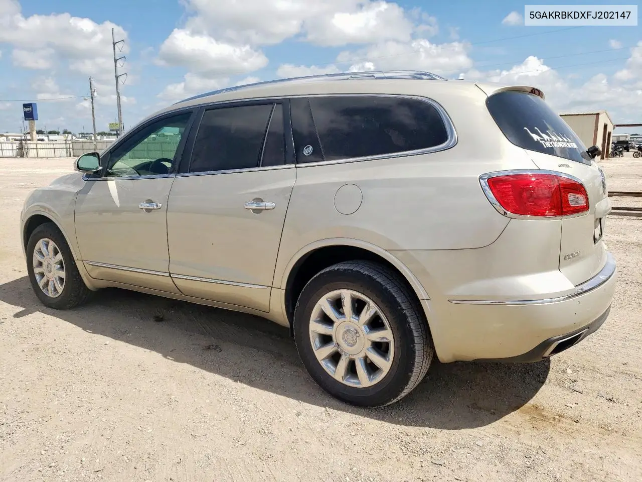 2015 Buick Enclave VIN: 5GAKRBKDXFJ202147 Lot: 58628685