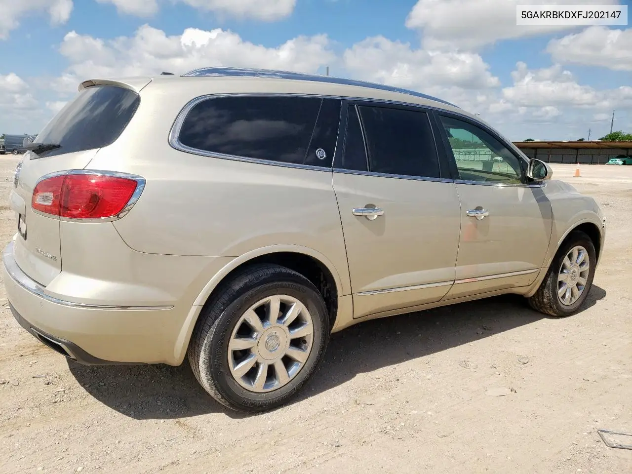 2015 Buick Enclave VIN: 5GAKRBKDXFJ202147 Lot: 58628685