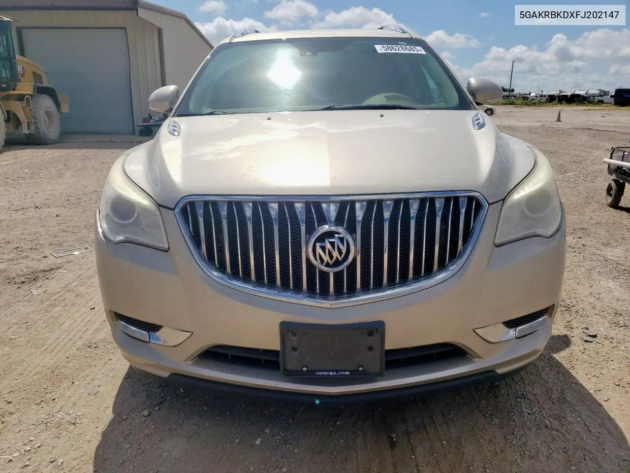 2015 Buick Enclave VIN: 5GAKRBKDXFJ202147 Lot: 58628685