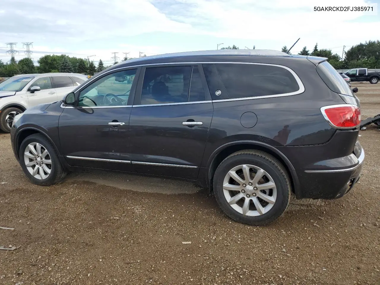 2015 Buick Enclave VIN: 5GAKRCKD2FJ385971 Lot: 62111565