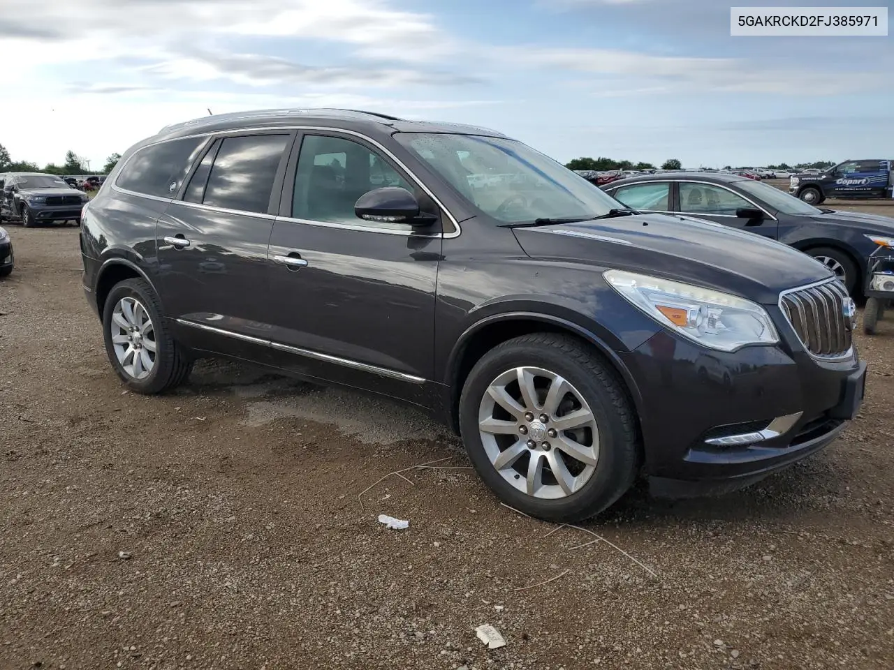 2015 Buick Enclave VIN: 5GAKRCKD2FJ385971 Lot: 62111565