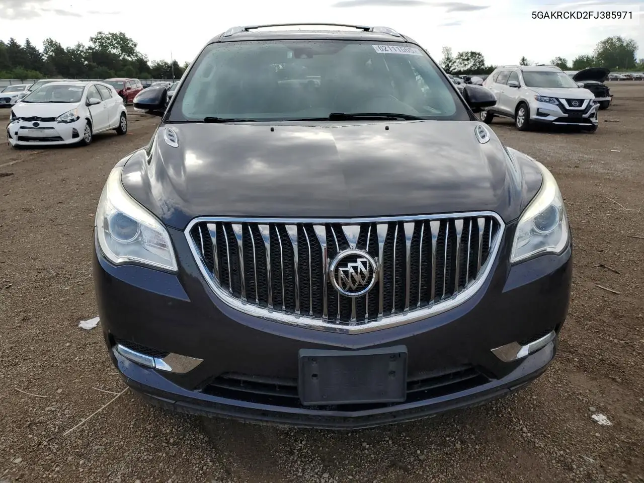 2015 Buick Enclave VIN: 5GAKRCKD2FJ385971 Lot: 62111565