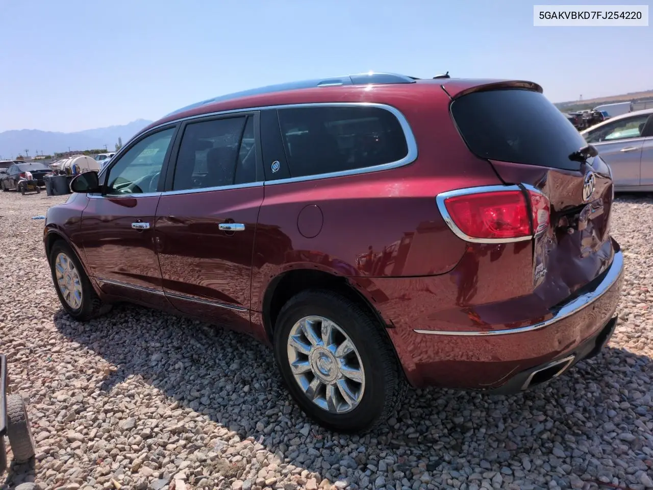 2015 Buick Enclave VIN: 5GAKVBKD7FJ254220 Lot: 62841865