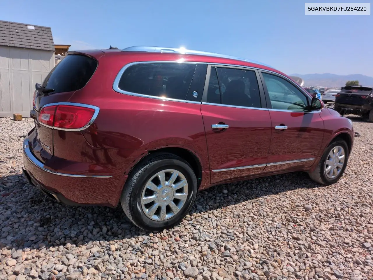 2015 Buick Enclave VIN: 5GAKVBKD7FJ254220 Lot: 62841865