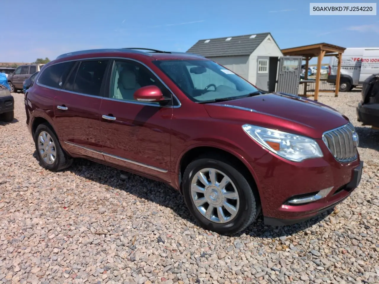 2015 Buick Enclave VIN: 5GAKVBKD7FJ254220 Lot: 62841865