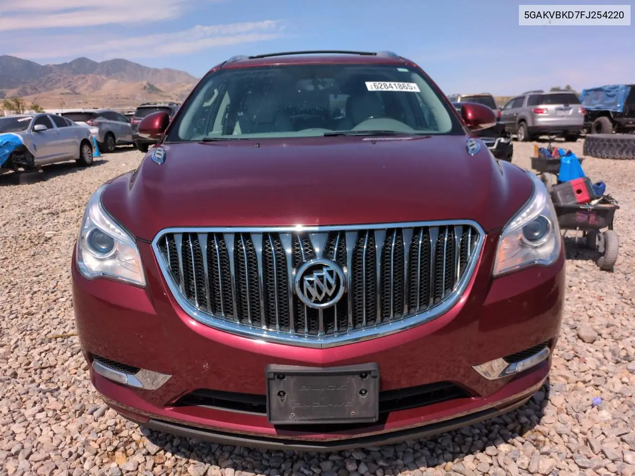 2015 Buick Enclave VIN: 5GAKVBKD7FJ254220 Lot: 62841865