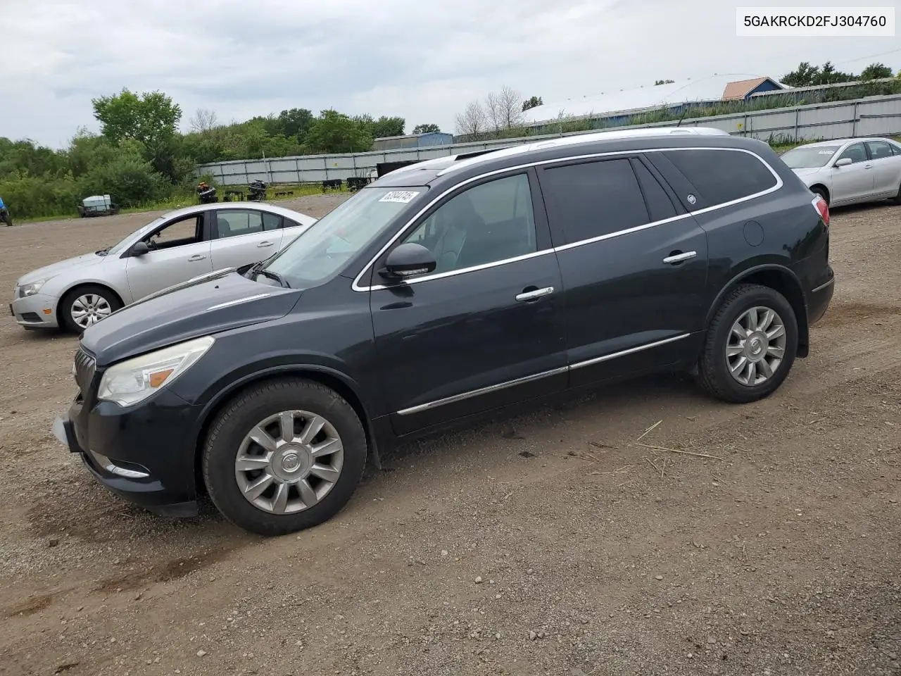 2015 Buick Enclave VIN: 5GAKRCKD2FJ304760 Lot: 62844745