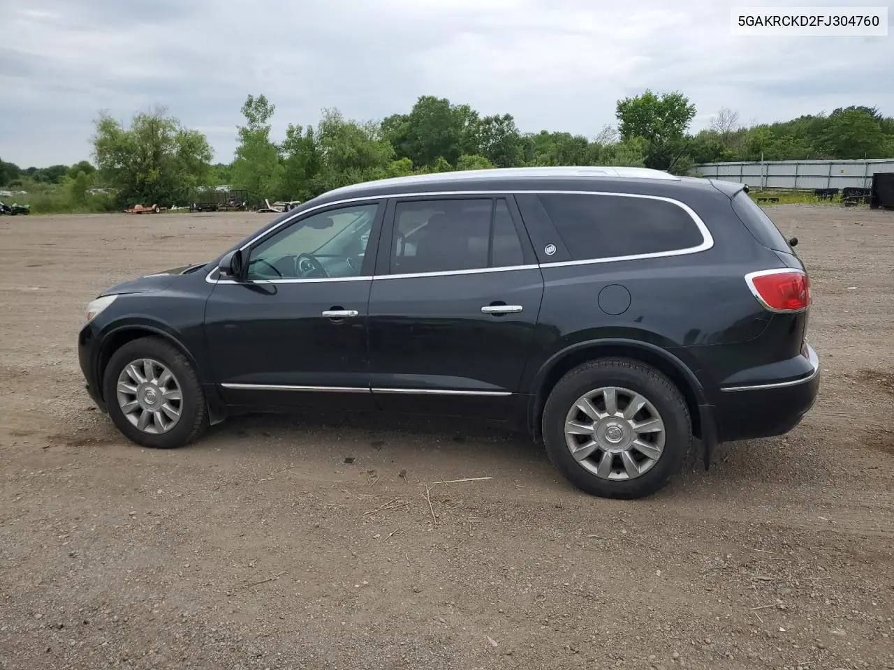 2015 Buick Enclave VIN: 5GAKRCKD2FJ304760 Lot: 62844745