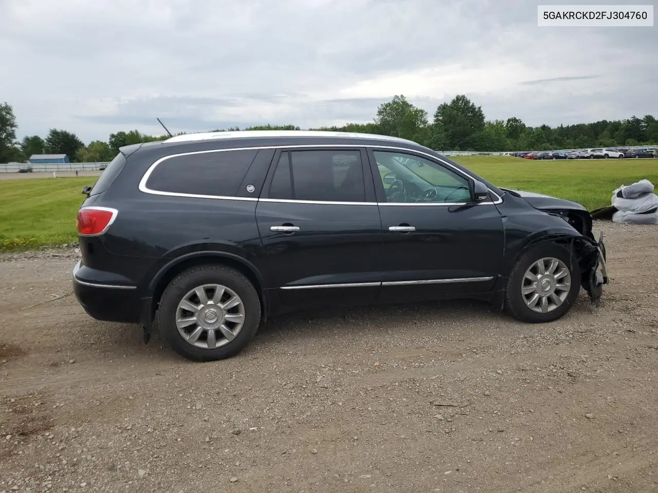 2015 Buick Enclave VIN: 5GAKRCKD2FJ304760 Lot: 62844745