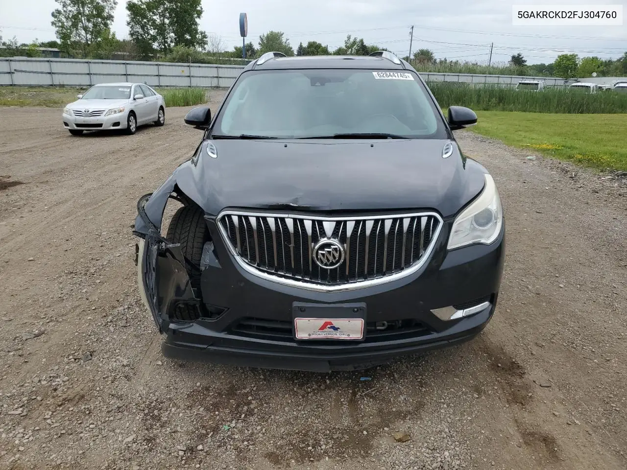 2015 Buick Enclave VIN: 5GAKRCKD2FJ304760 Lot: 62844745