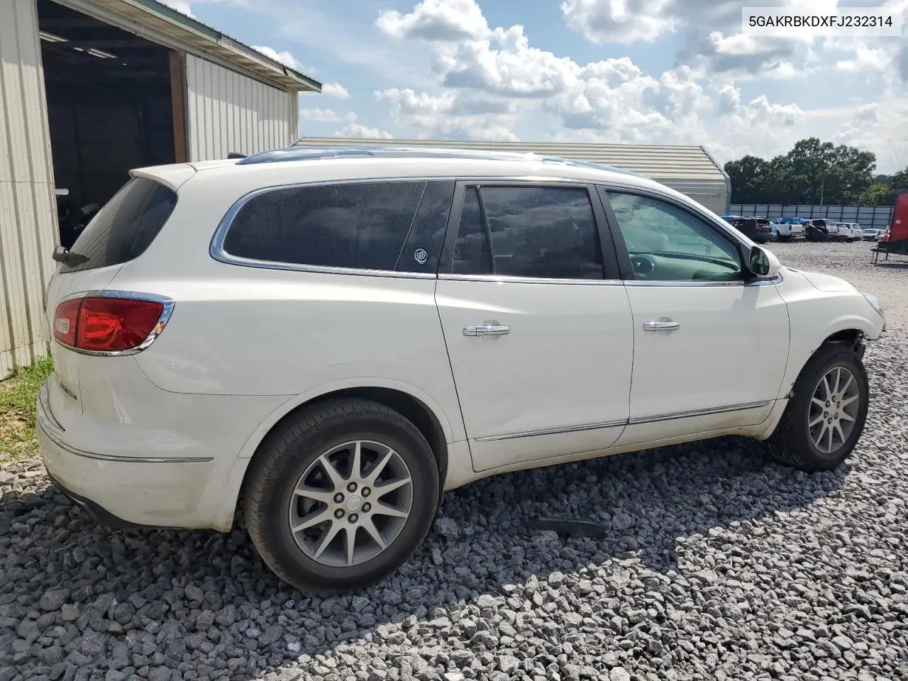 2015 Buick Enclave VIN: 5GAKRBKDXFJ232314 Lot: 62949175