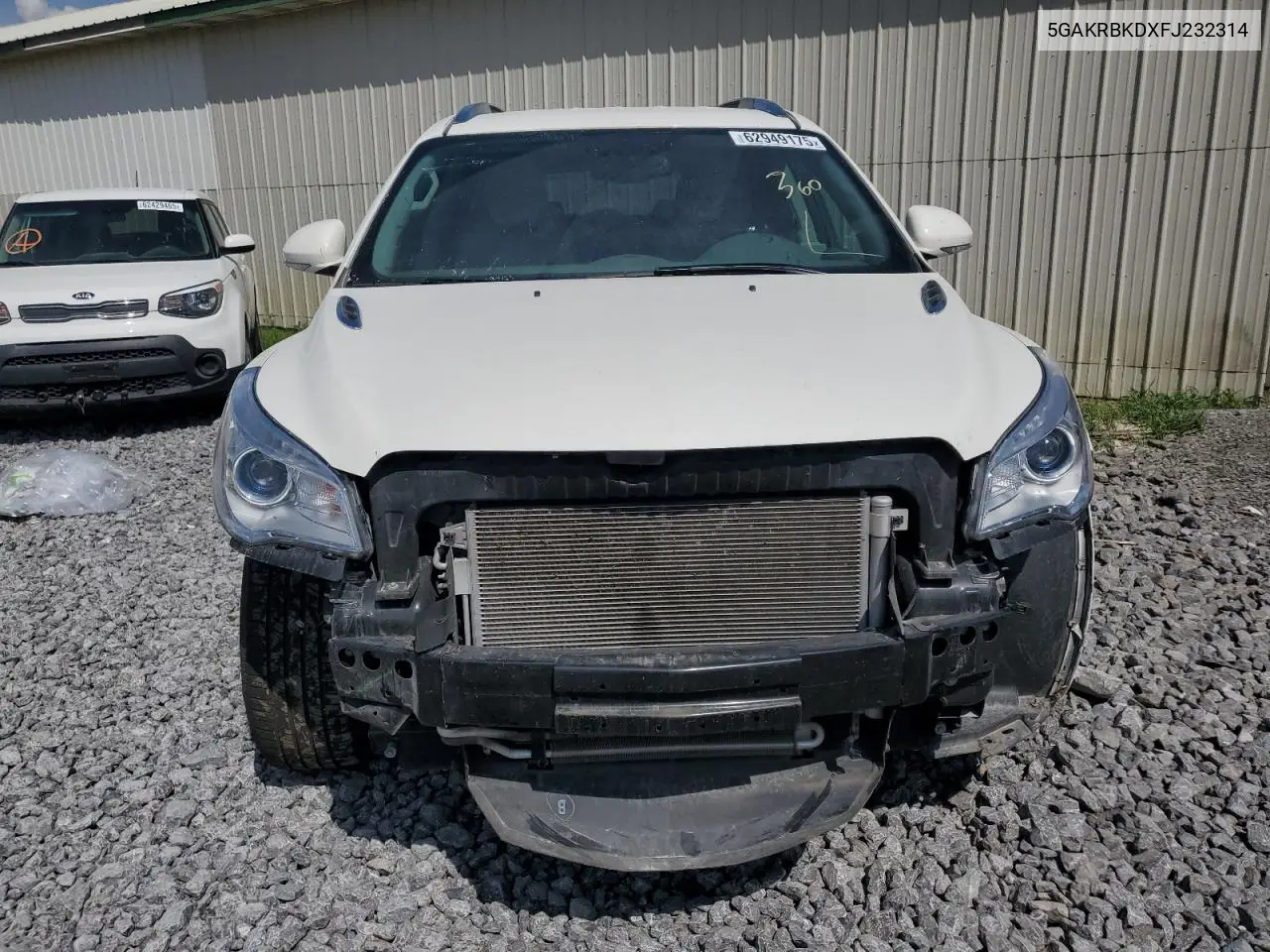 2015 Buick Enclave VIN: 5GAKRBKDXFJ232314 Lot: 62949175