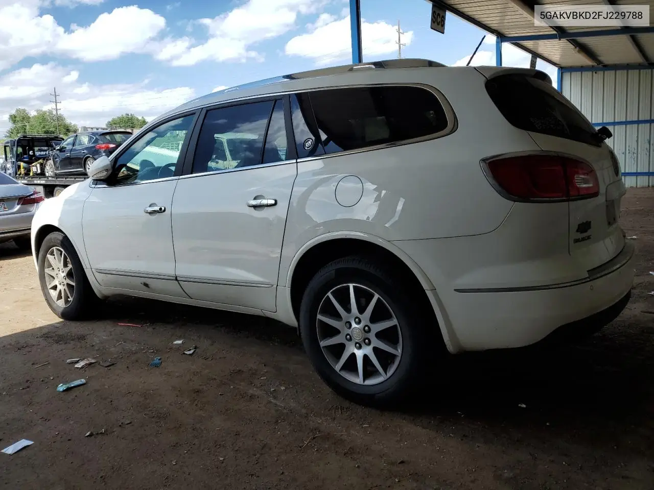2015 Buick Enclave VIN: 5GAKVBKD2FJ229788 Lot: 63314115