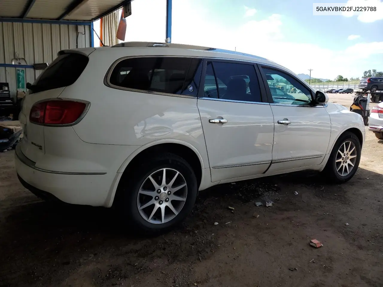 2015 Buick Enclave VIN: 5GAKVBKD2FJ229788 Lot: 63314115