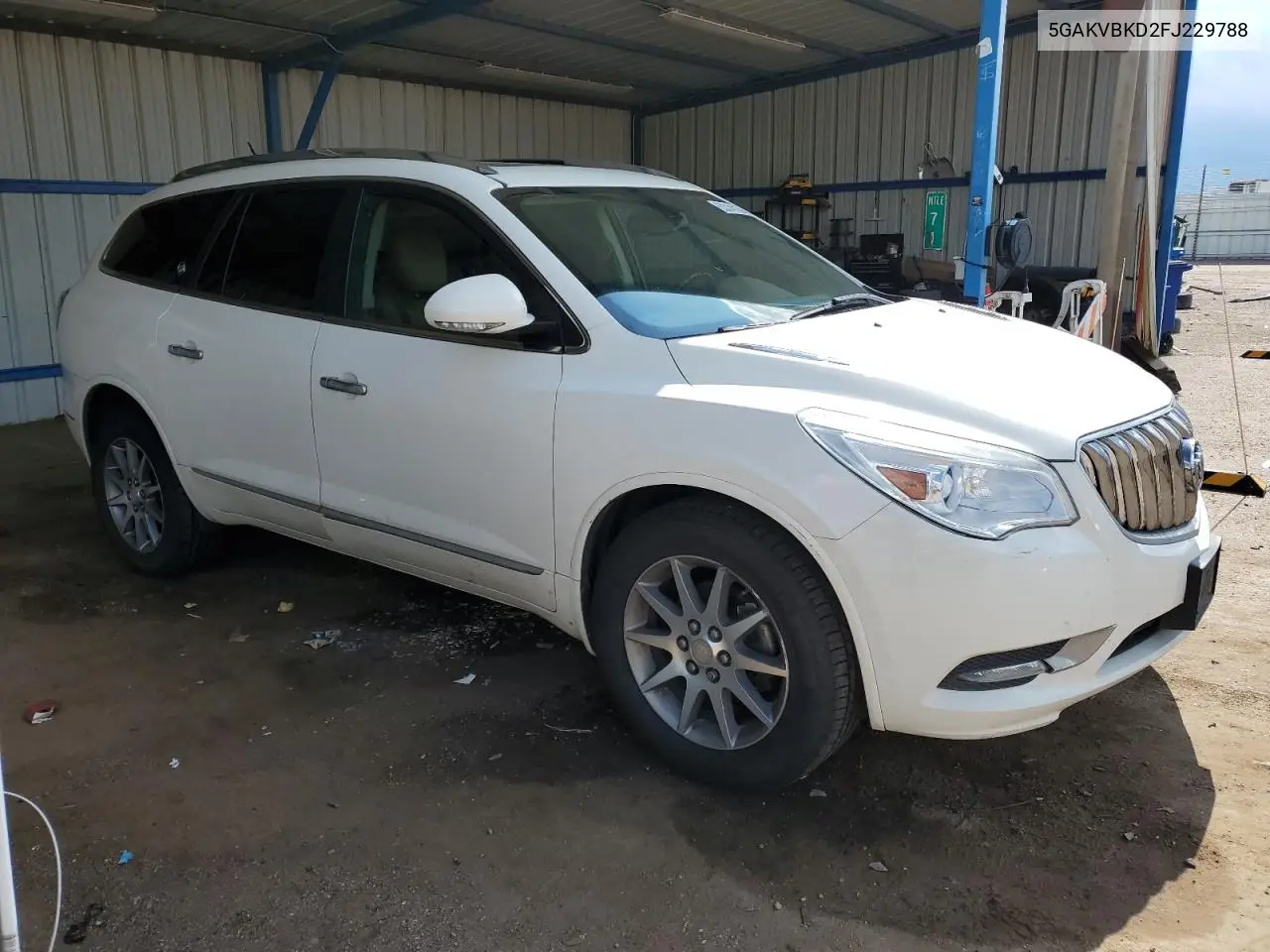 2015 Buick Enclave VIN: 5GAKVBKD2FJ229788 Lot: 63314115