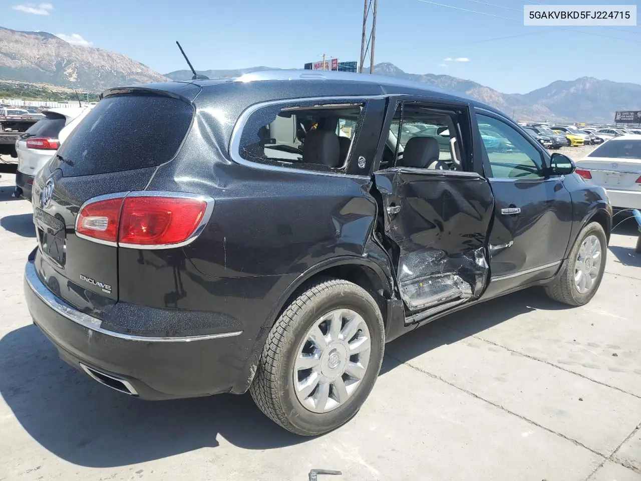 2015 Buick Enclave VIN: 5GAKVBKD5FJ224715 Lot: 63777485