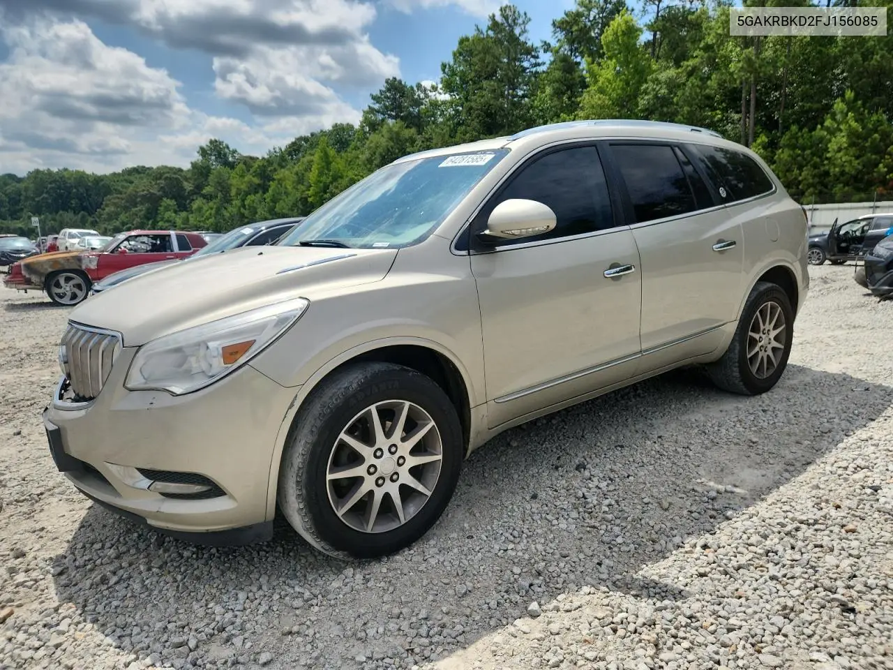2015 Buick Enclave VIN: 5GAKRBKD2FJ156085 Lot: 64281585