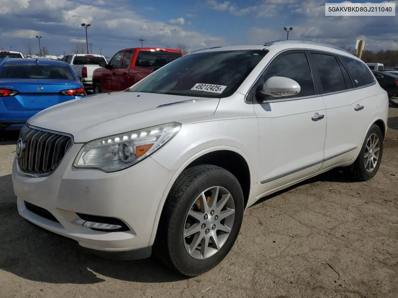 2016 Buick Enclave VIN: 5GAKVBKD8GJ211040 Lot: 49212425