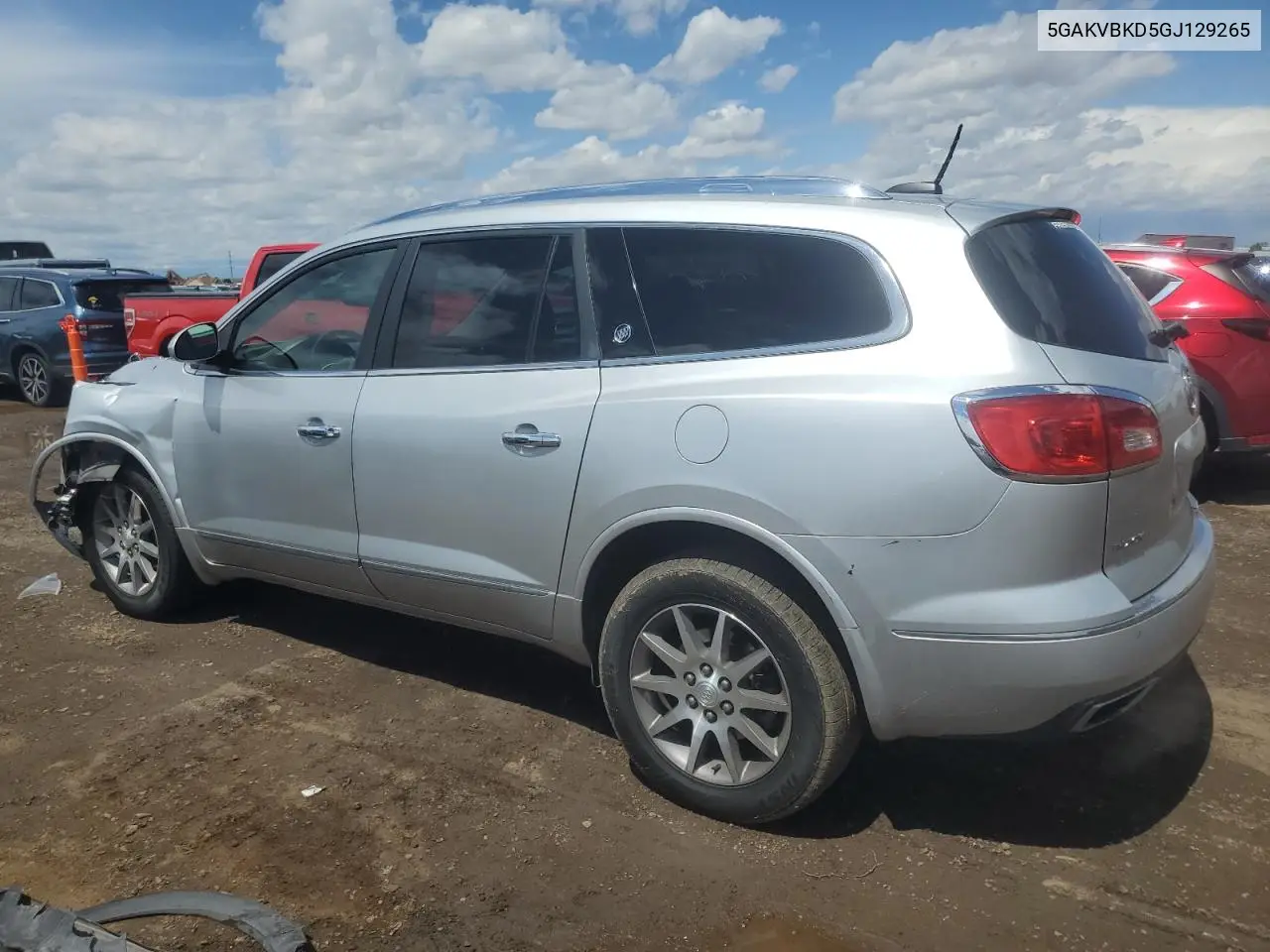 2016 Buick Enclave VIN: 5GAKVBKD5GJ129265 Lot: 55454095