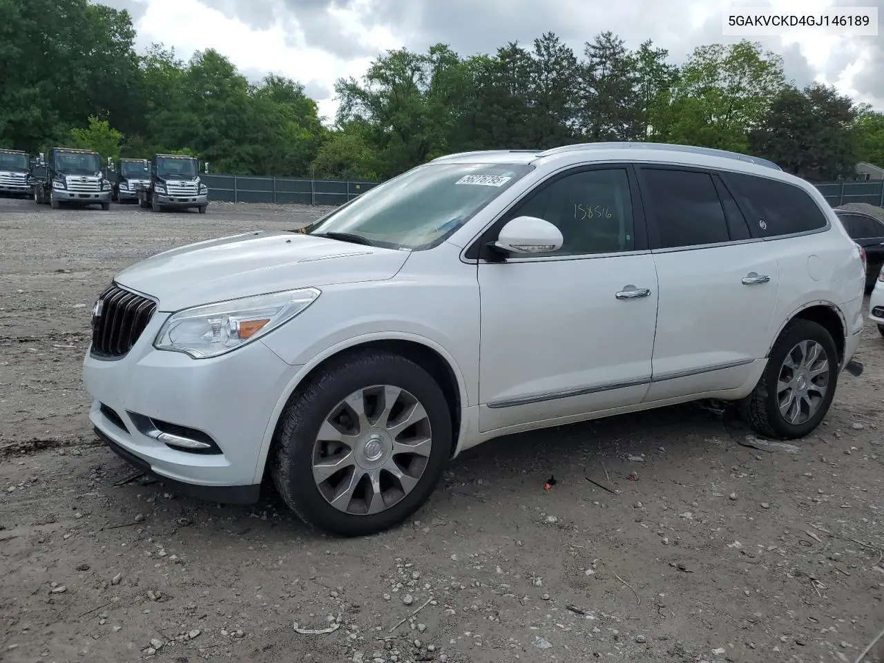 2016 Buick Enclave VIN: 5GAKVCKD4GJ146189 Lot: 56276795