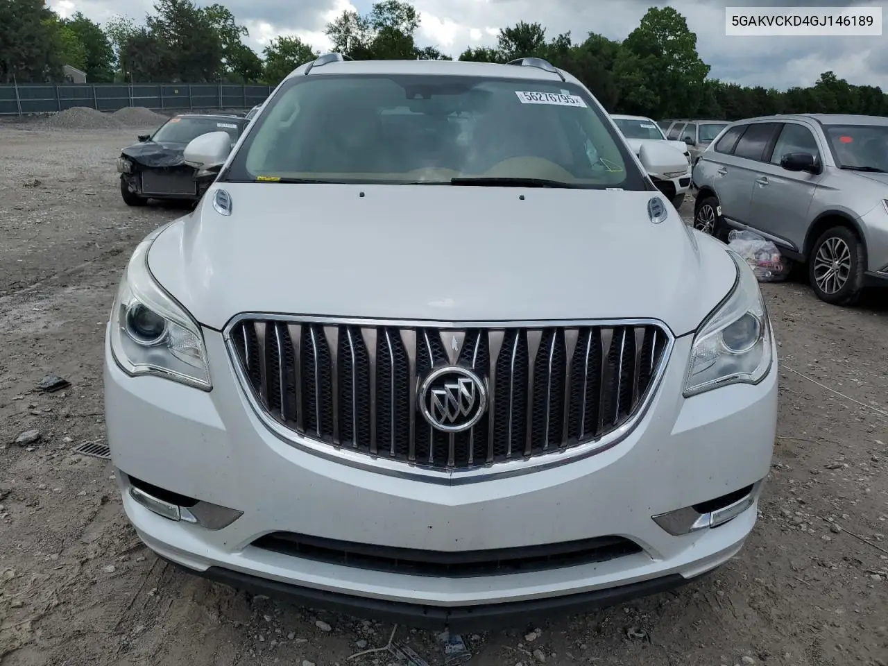 2016 Buick Enclave VIN: 5GAKVCKD4GJ146189 Lot: 56276795