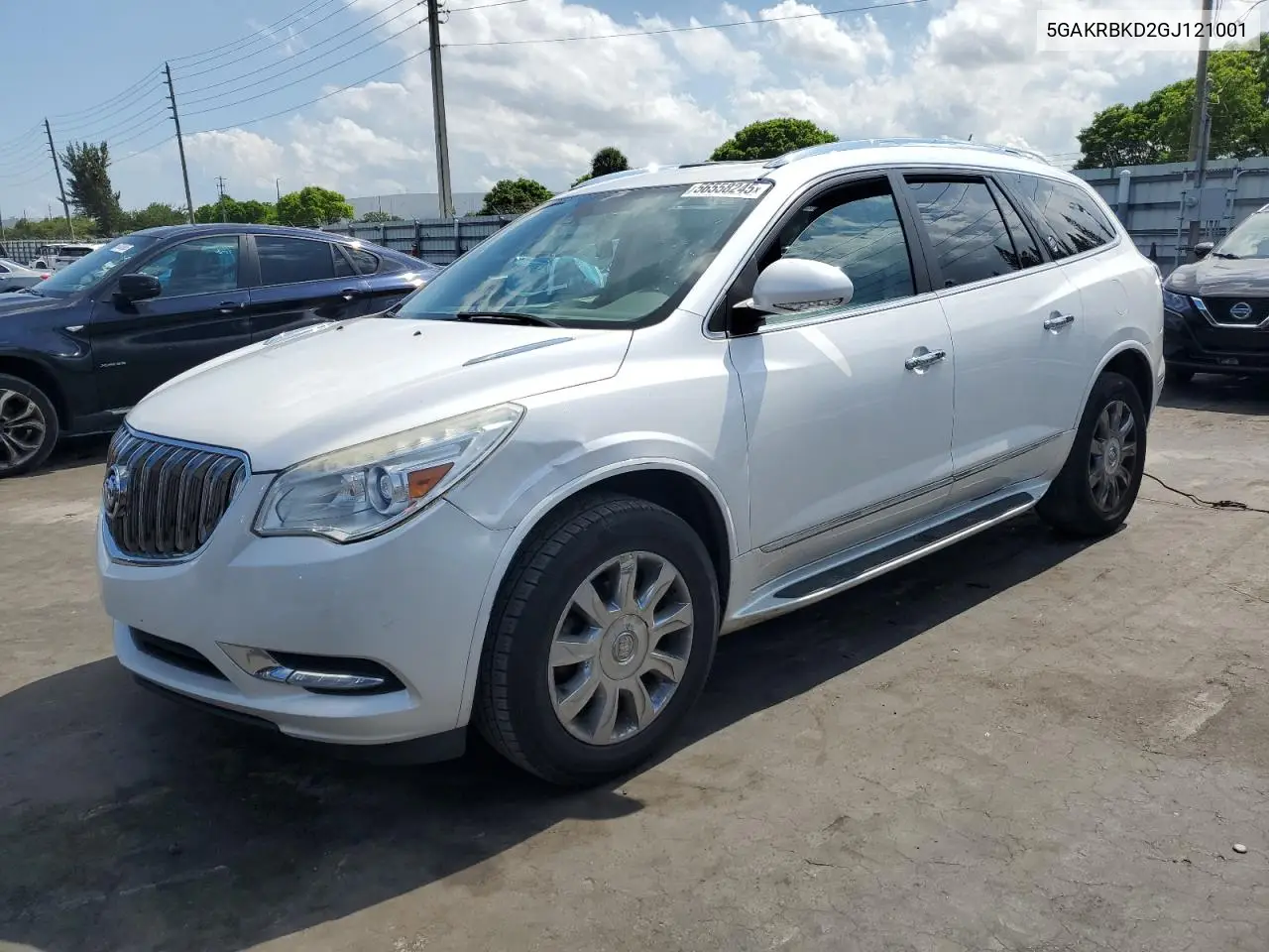 2016 Buick Enclave VIN: 5GAKRBKD2GJ121001 Lot: 56558245