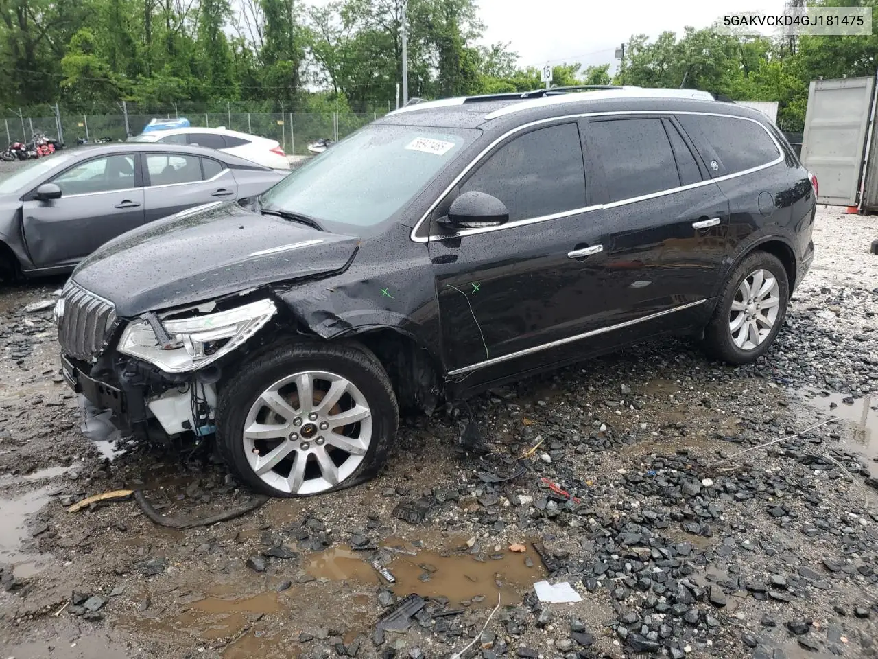 2016 Buick Enclave VIN: 5GAKVCKD4GJ181475 Lot: 56941465