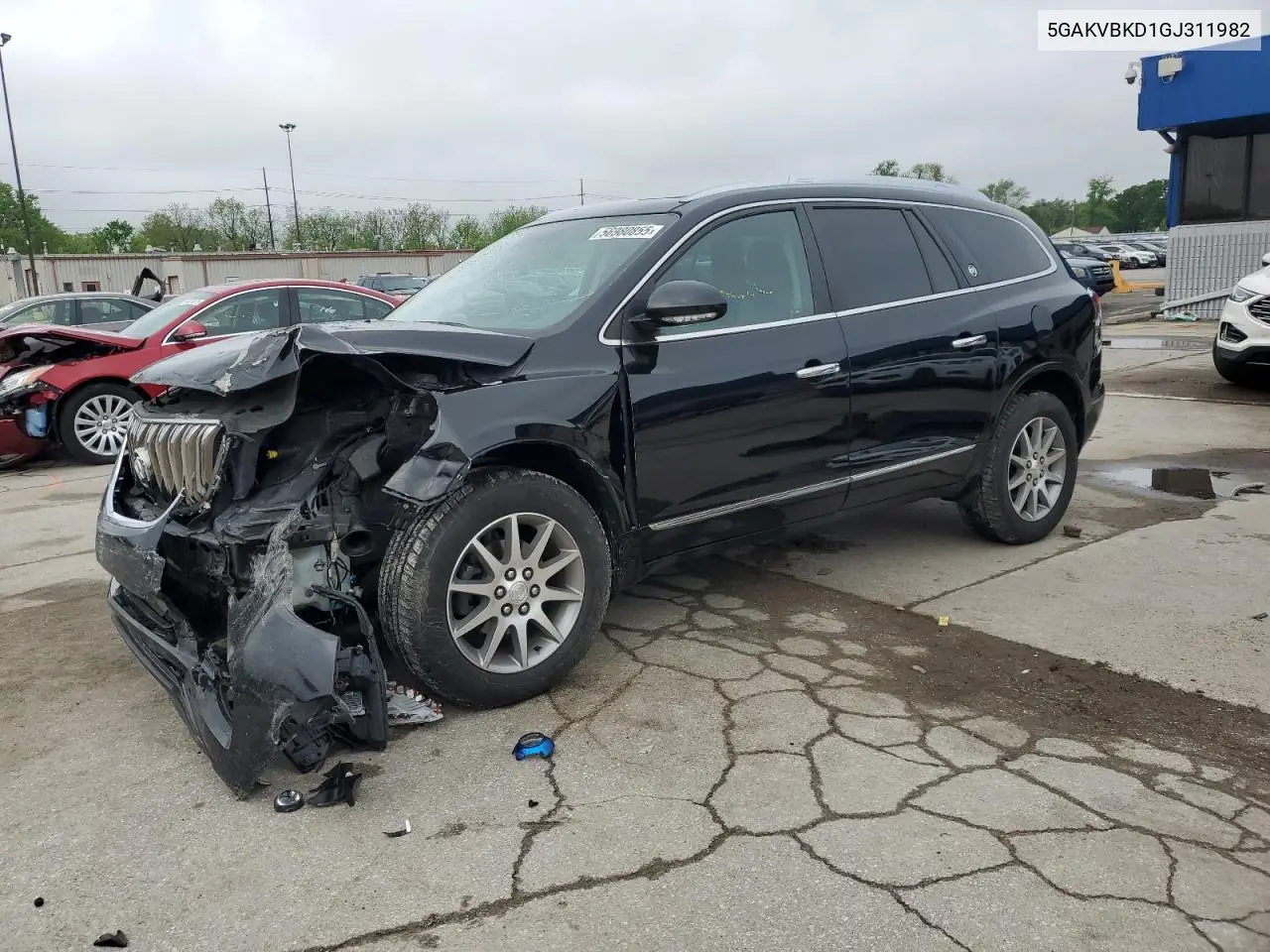 2016 Buick Enclave VIN: 5GAKVBKD1GJ311982 Lot: 56980855