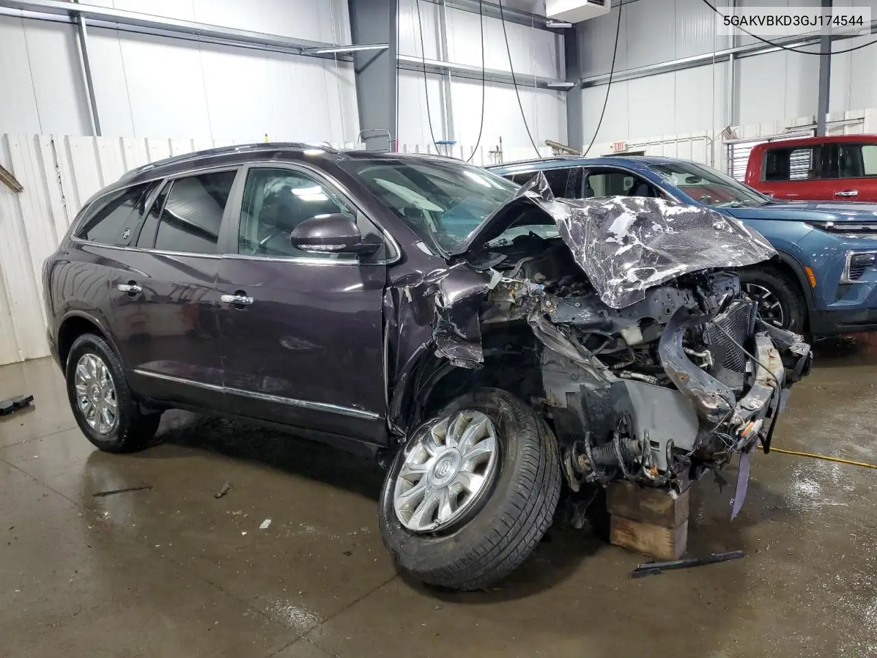 2016 Buick Enclave VIN: 5GAKVBKD3GJ174544 Lot: 62410405