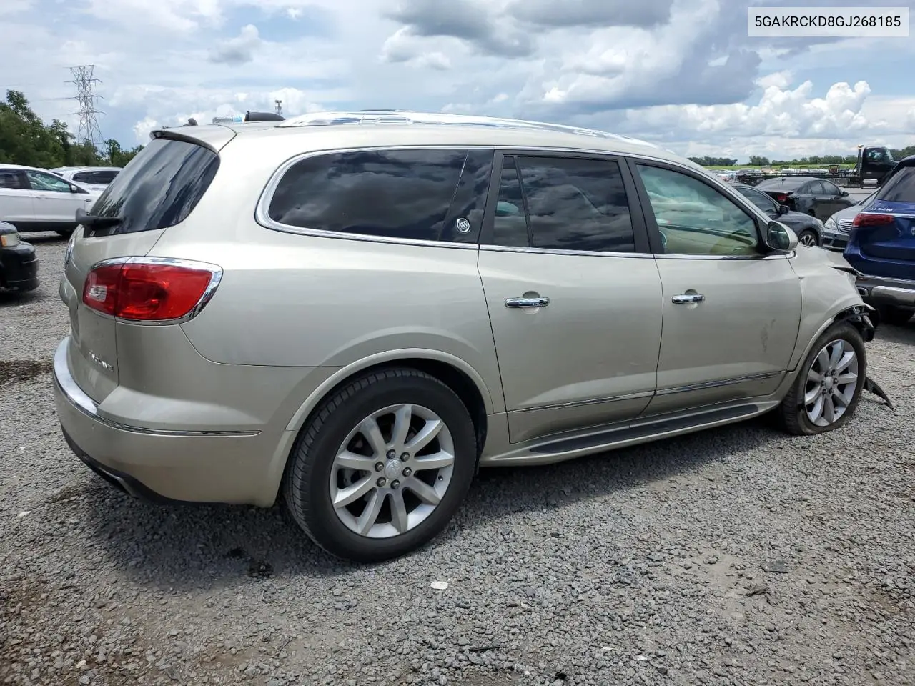 2016 Buick Enclave VIN: 5GAKRCKD8GJ268185 Lot: 62697025