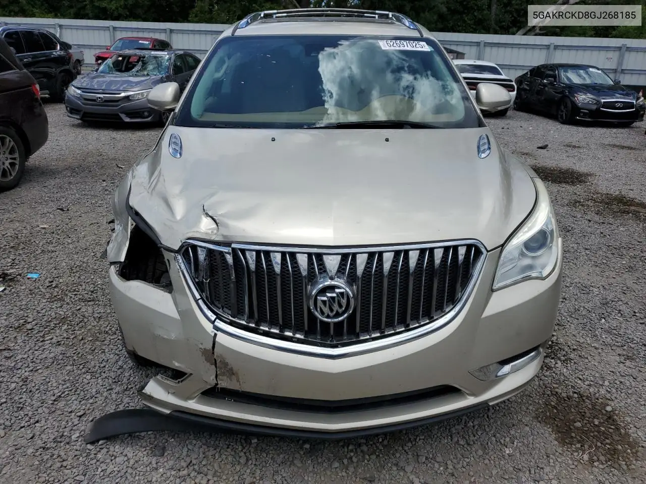 2016 Buick Enclave VIN: 5GAKRCKD8GJ268185 Lot: 62697025