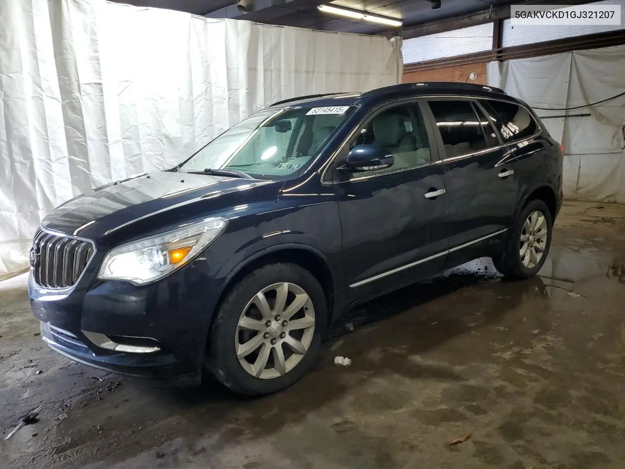 2016 Buick Enclave VIN: 5GAKVCKD1GJ321207 Lot: 63145415