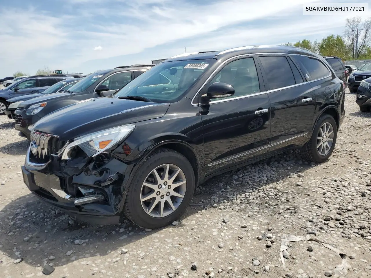 2017 Buick Enclave VIN: 5GAKVBKD6HJ177021 Lot: 55955365