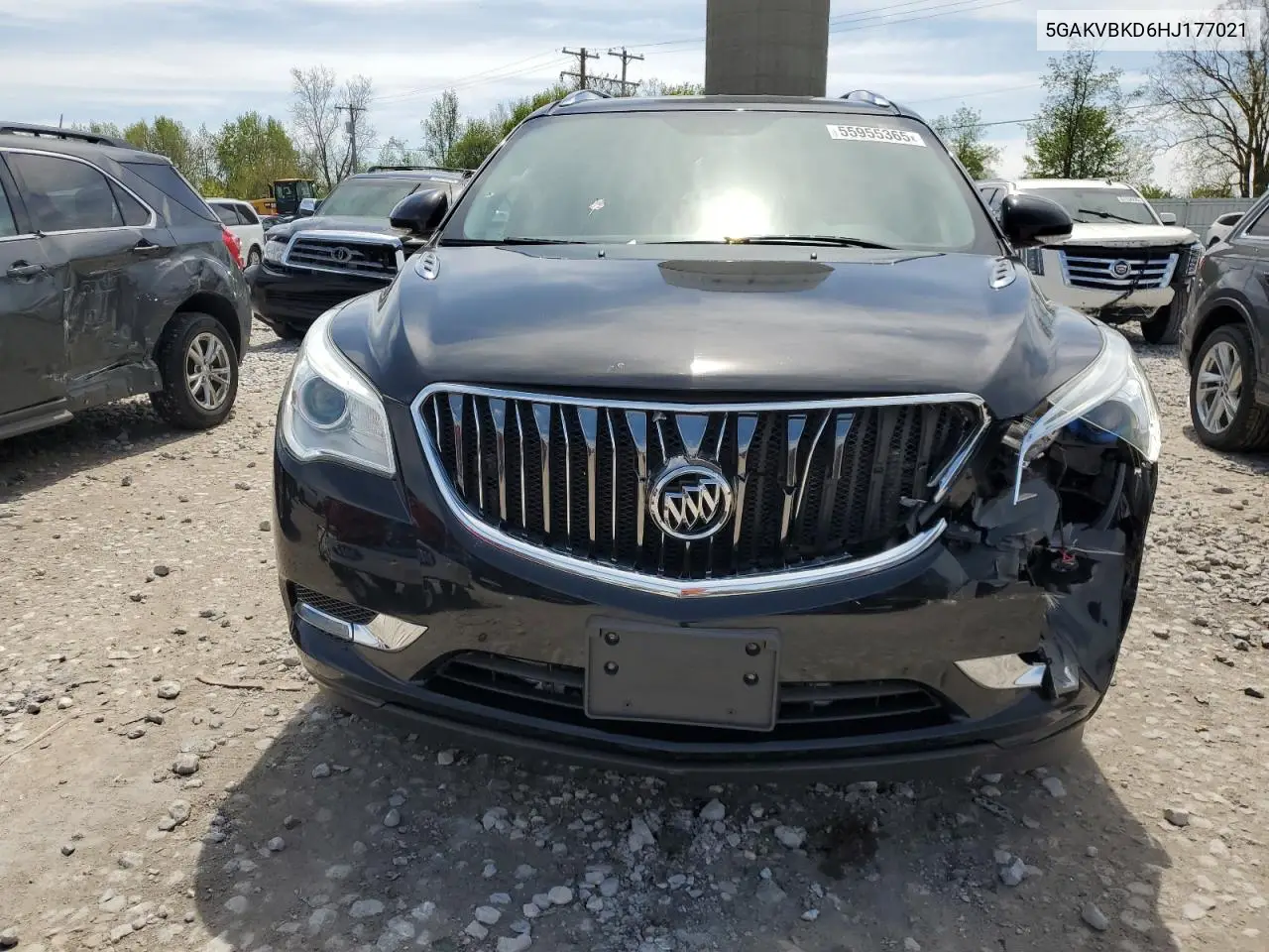 2017 Buick Enclave VIN: 5GAKVBKD6HJ177021 Lot: 55955365