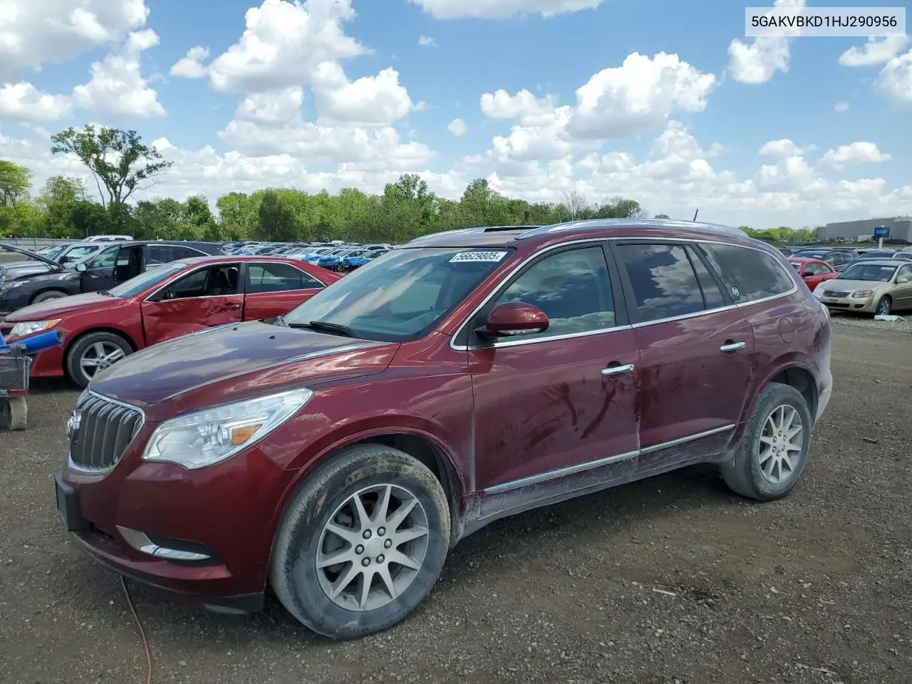 2017 Buick Enclave VIN: 5GAKVBKD1HJ290956 Lot: 56629805