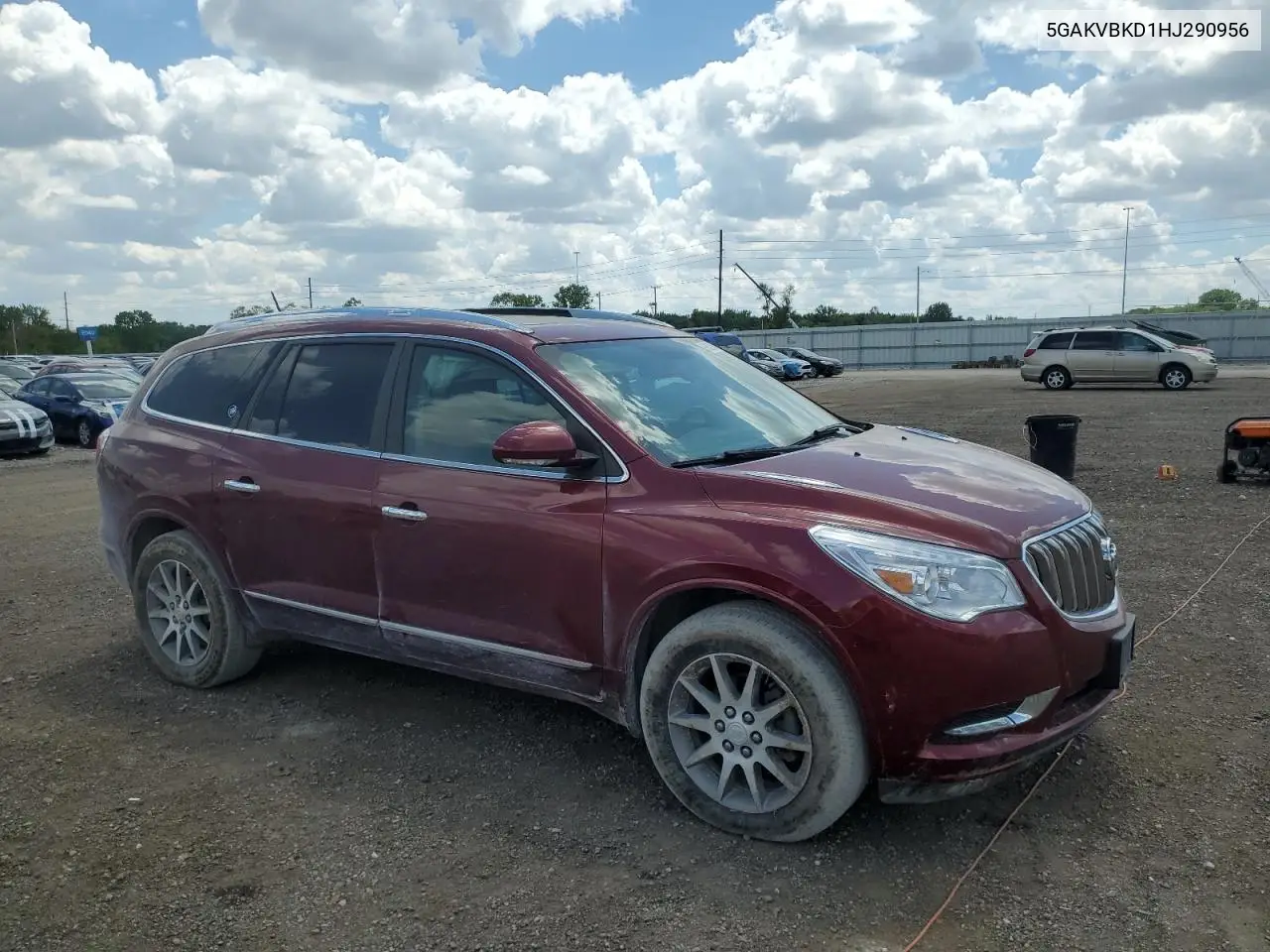2017 Buick Enclave VIN: 5GAKVBKD1HJ290956 Lot: 56629805