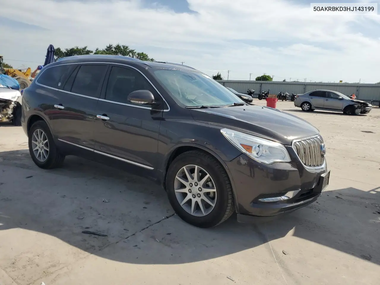 2017 Buick Enclave VIN: 5GAKRBKD3HJ143199 Lot: 56725875