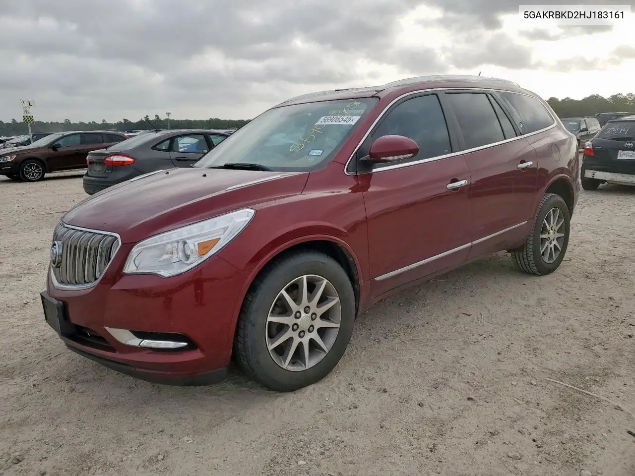 2017 Buick Enclave VIN: 5GAKRBKD2HJ183161 Lot: 56906545