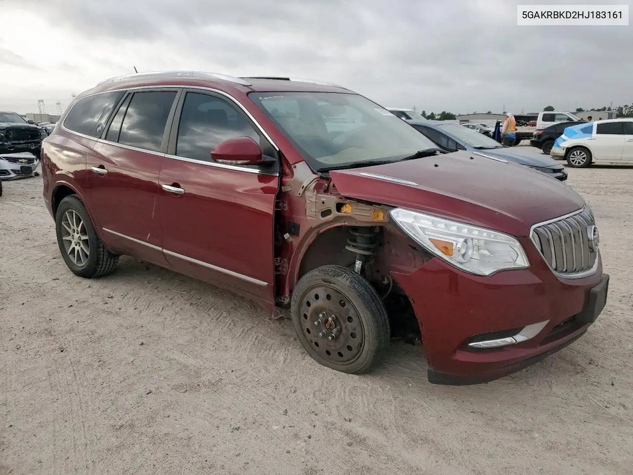 2017 Buick Enclave VIN: 5GAKRBKD2HJ183161 Lot: 56906545