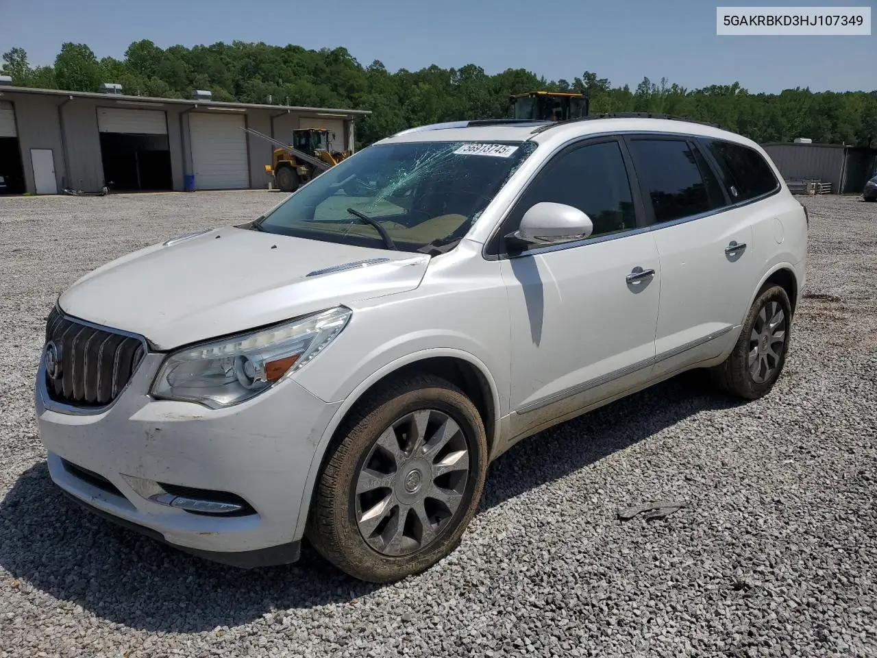 2017 Buick Enclave VIN: 5GAKRBKD3HJ107349 Lot: 56913745