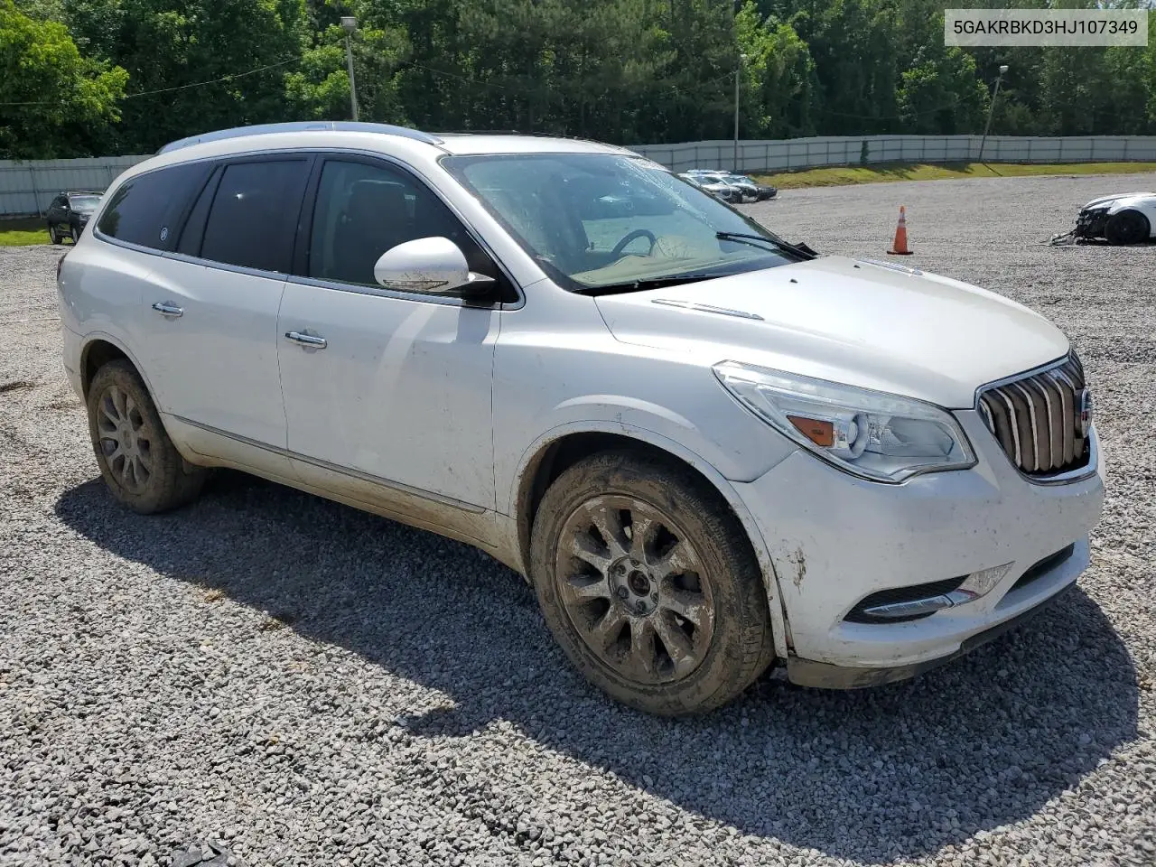 2017 Buick Enclave VIN: 5GAKRBKD3HJ107349 Lot: 56913745