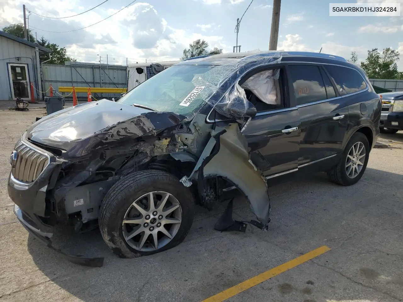 5gakrbkd1hj324284 5GAKRBKD1HJ324284 2017 Buick Enclave