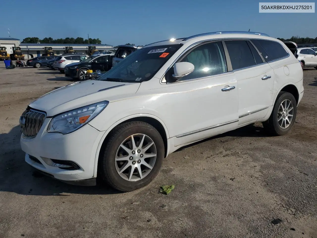 2017 Buick Enclave VIN: 5GAKRBKDXHJ275201 Lot: 62557335